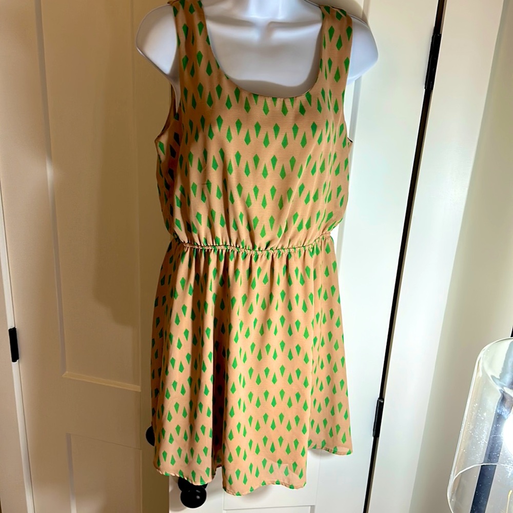 Cut out back dress